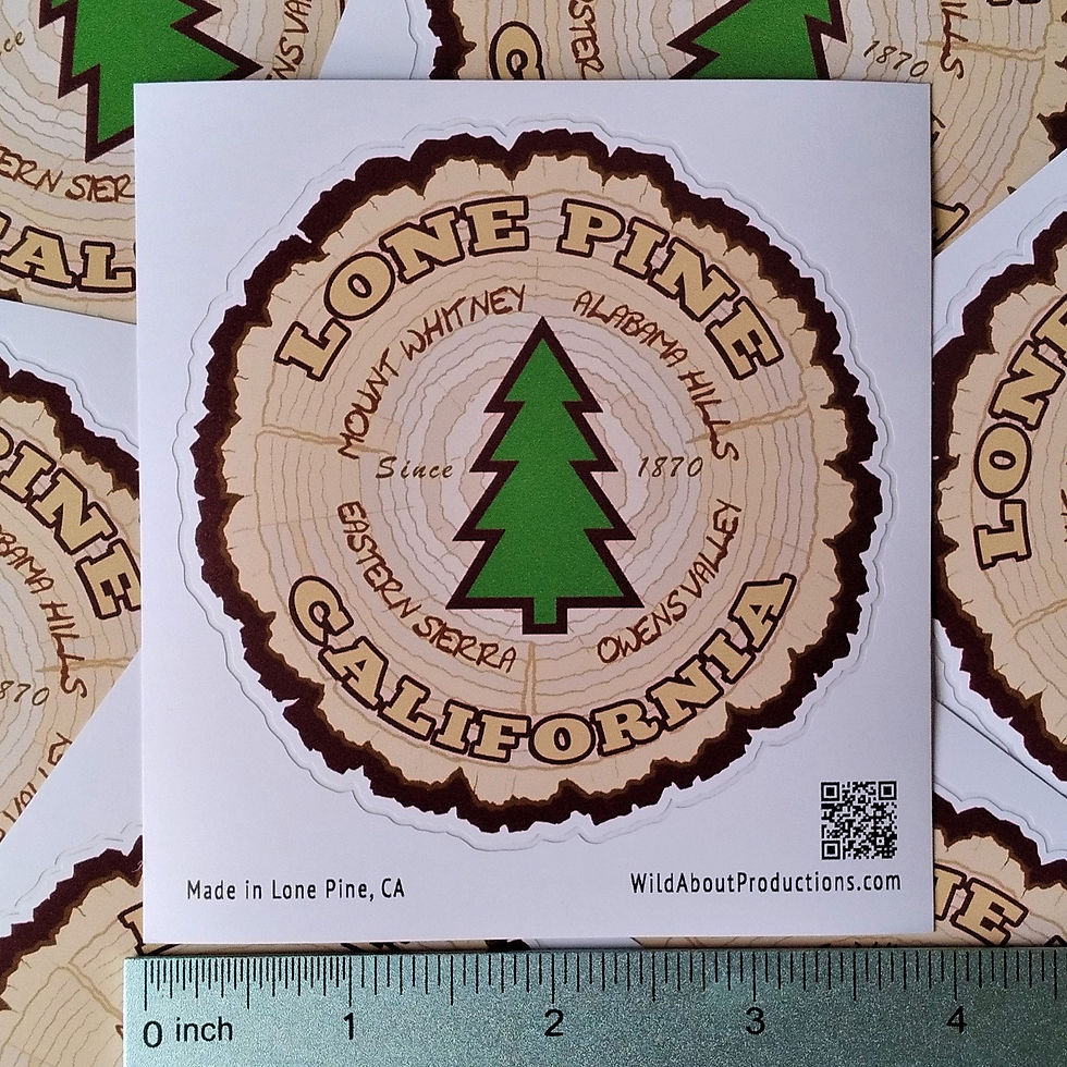 Thumbnail: Lone Pine Log Sticker