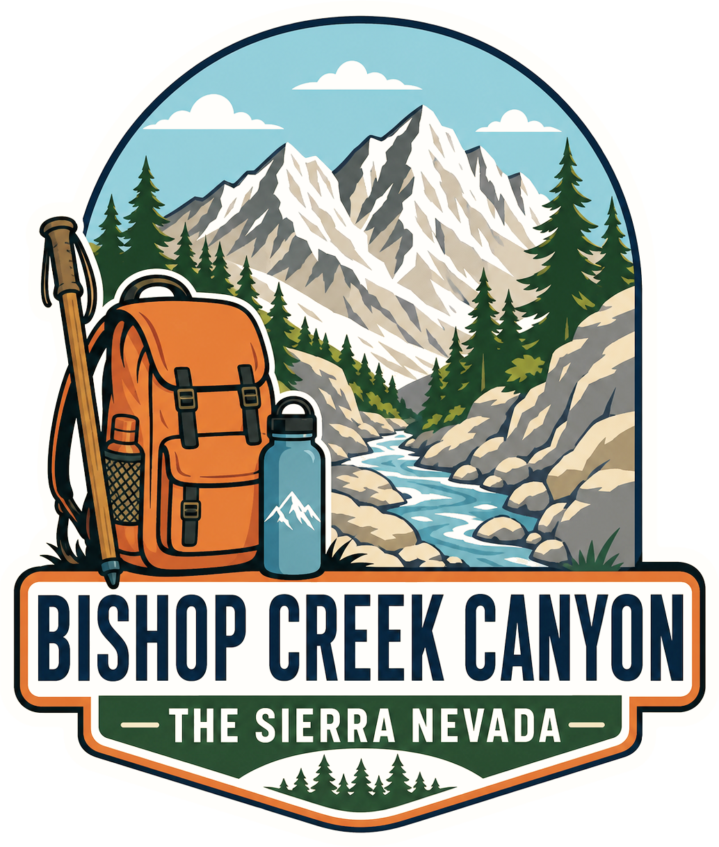 Bishop Creek Backpacking Sticker