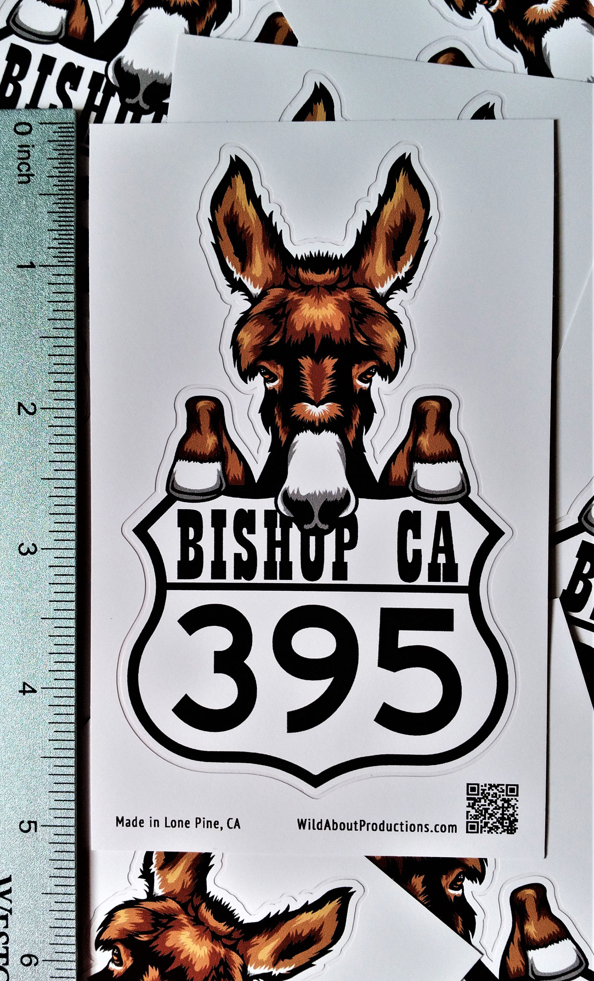 Bishop 395 Mule Sticker