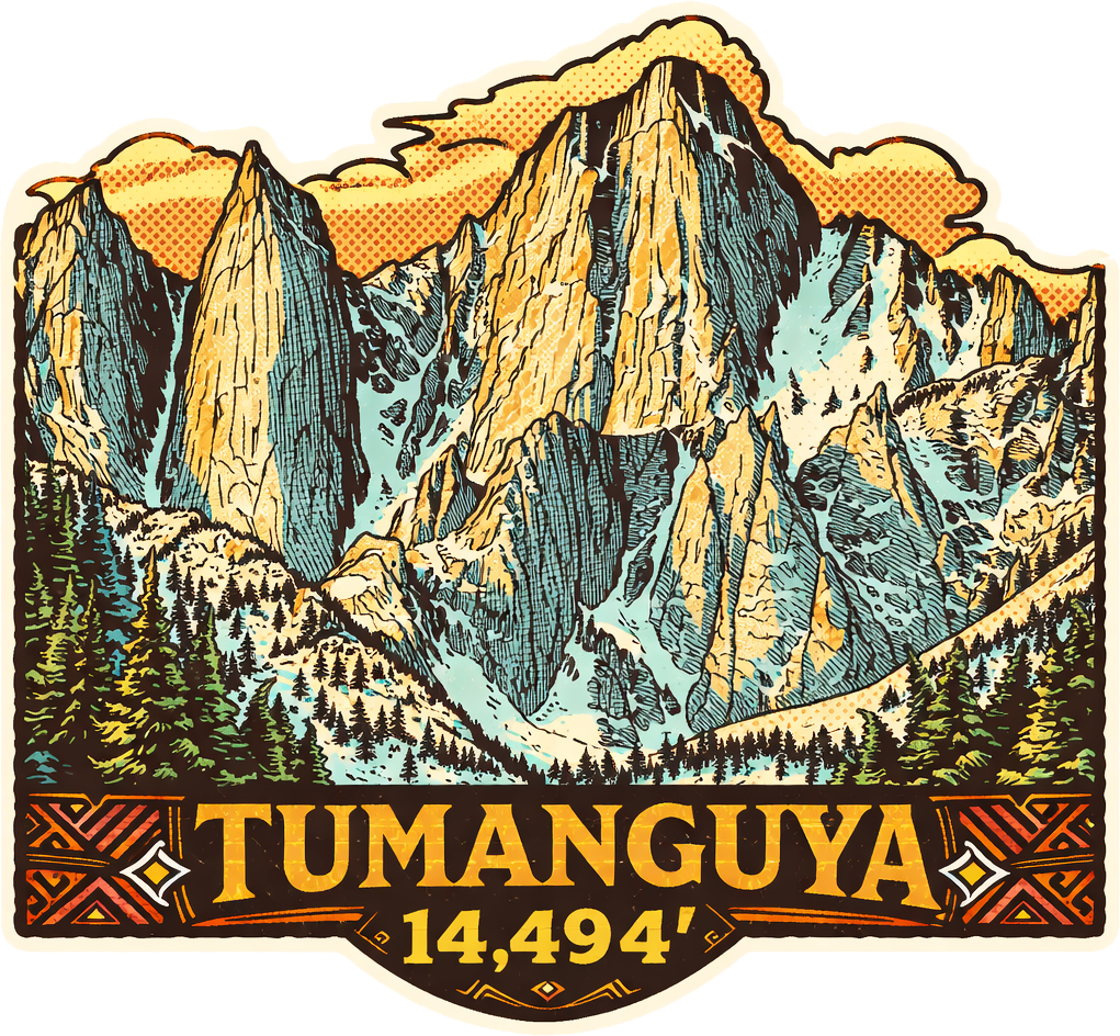 Tumanguya 14,494' Sticker