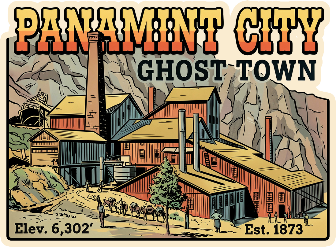 Panamint City Ghost Town Sticker