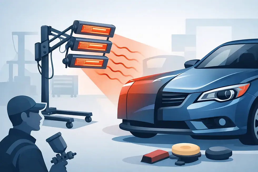 Cómo configurar lámpara infrarroja automotriz