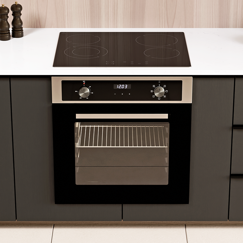 Thumbnail: 60cm 7 Function Oven and Ceran Hob Combi Set