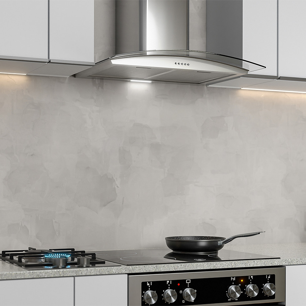 Thumbnail: 60cm Curved Glass Extractor - Stainless Steel with Led Lighting (ONL-6038C)