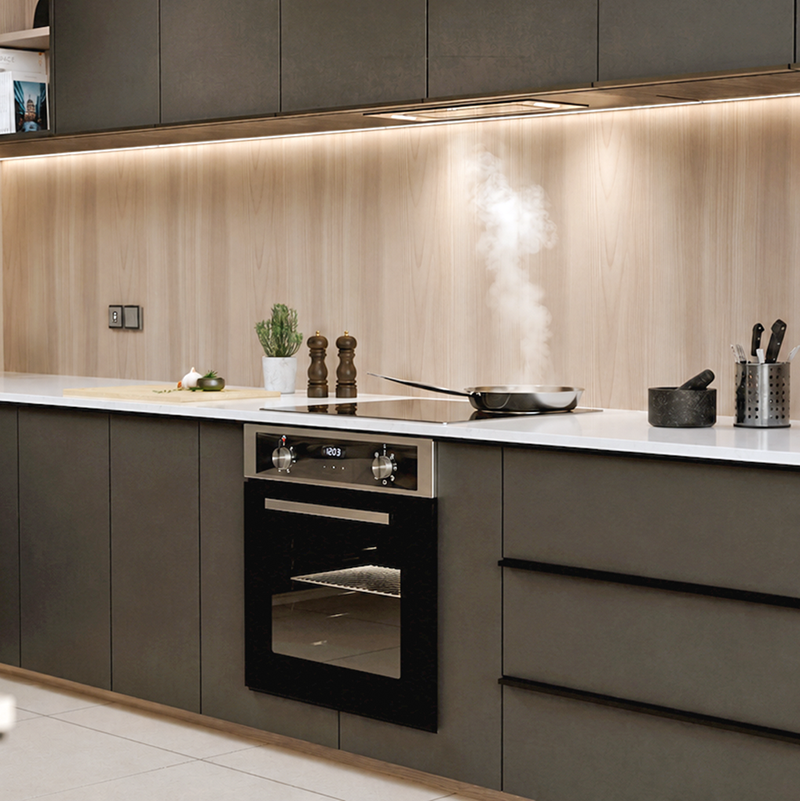 Thumbnail: 60cm 7 Function Oven and Ceran Hob Combi Set