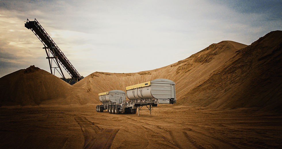 TYCROP Trailers HeavyHaul Mining Trailer