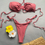 Miniatura: Bikini de dos piezas cruzado tanga dusty rose
