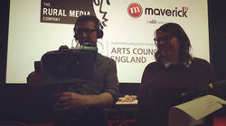 Sorry about the crappy picture but I got interviewed by the BFI today!!!! Woop woop! _britishfilmins