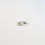 Thumbnail: Silver and Rhodium Plated Hoop Earrings