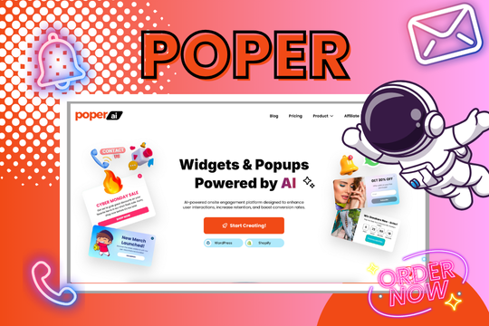 Popups and Widgets by Poper banner