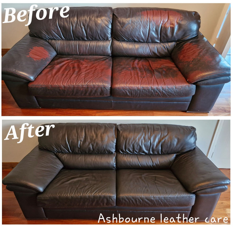 Leather cleaning and restoration
