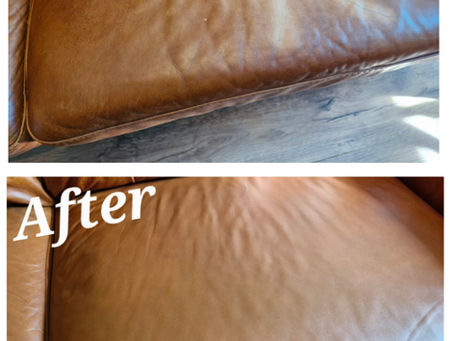 Repairing Ink Marks on a Leather Sofa
