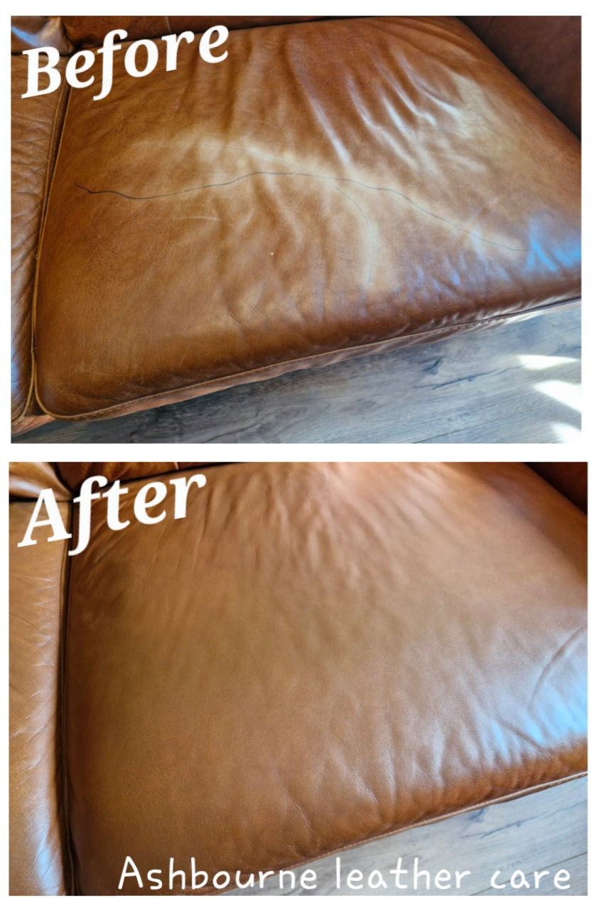 Repairing Ink Marks on a Leather Sofa