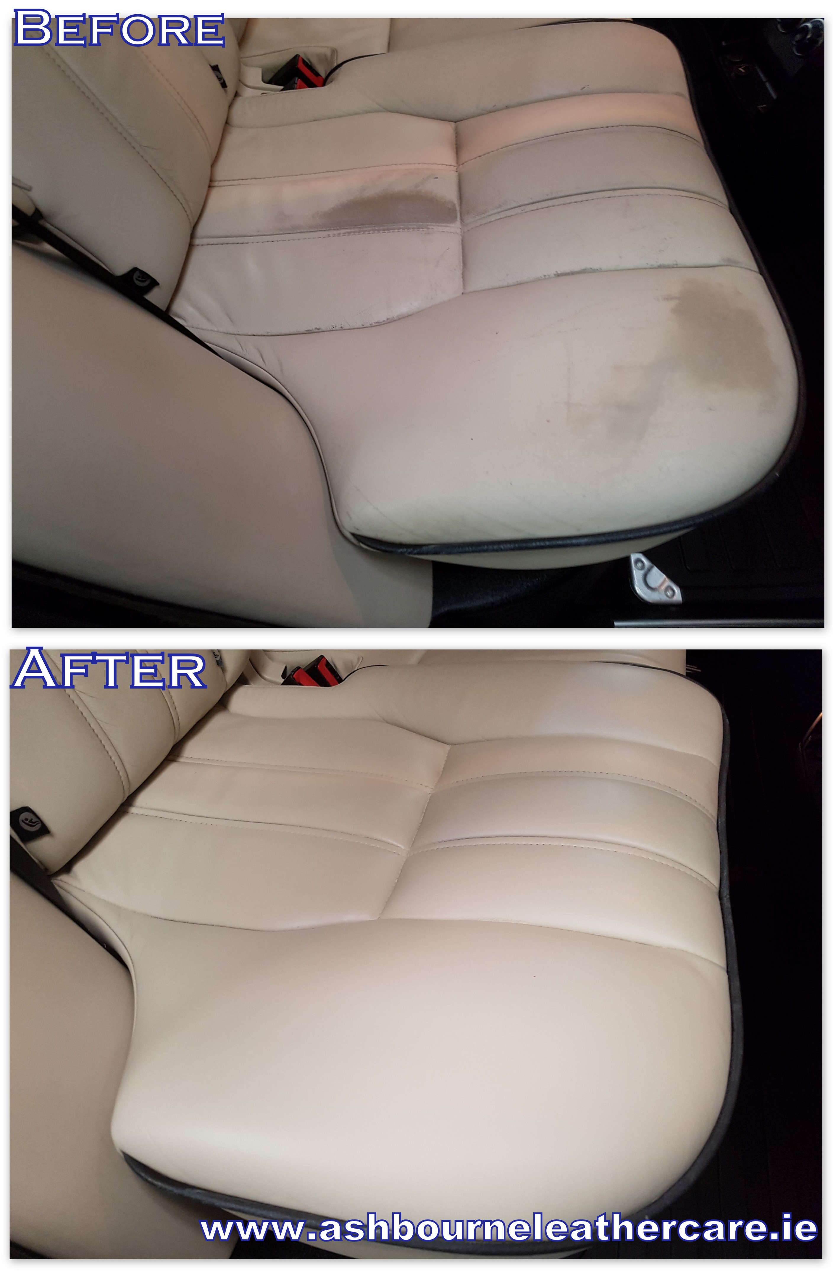 leather car seat restoration