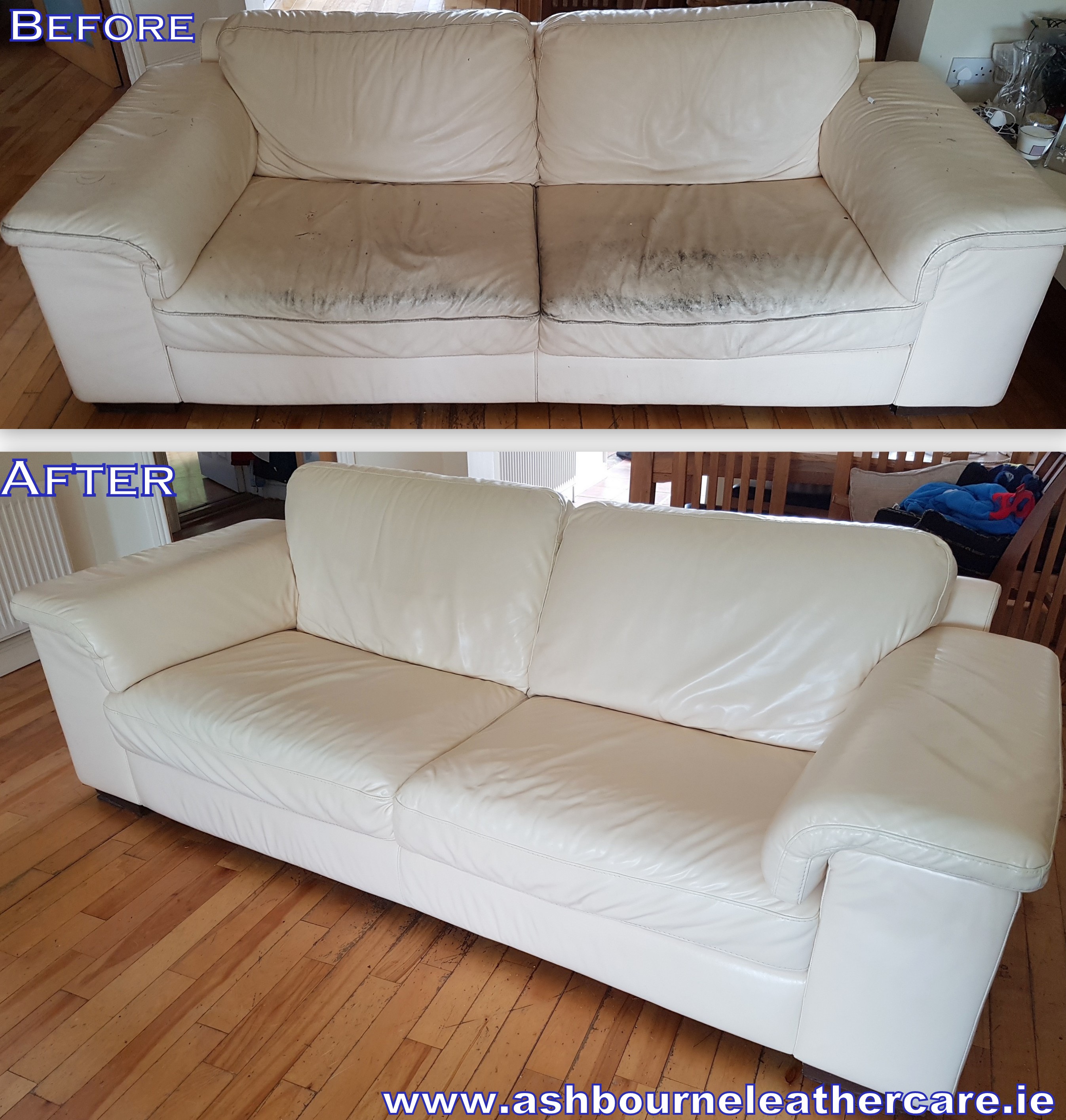 leather couch restoration