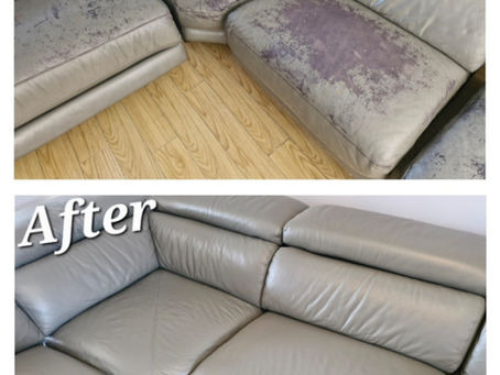 Discoloured Leather Suite Restoration: Bringing Back Timeless Elegance