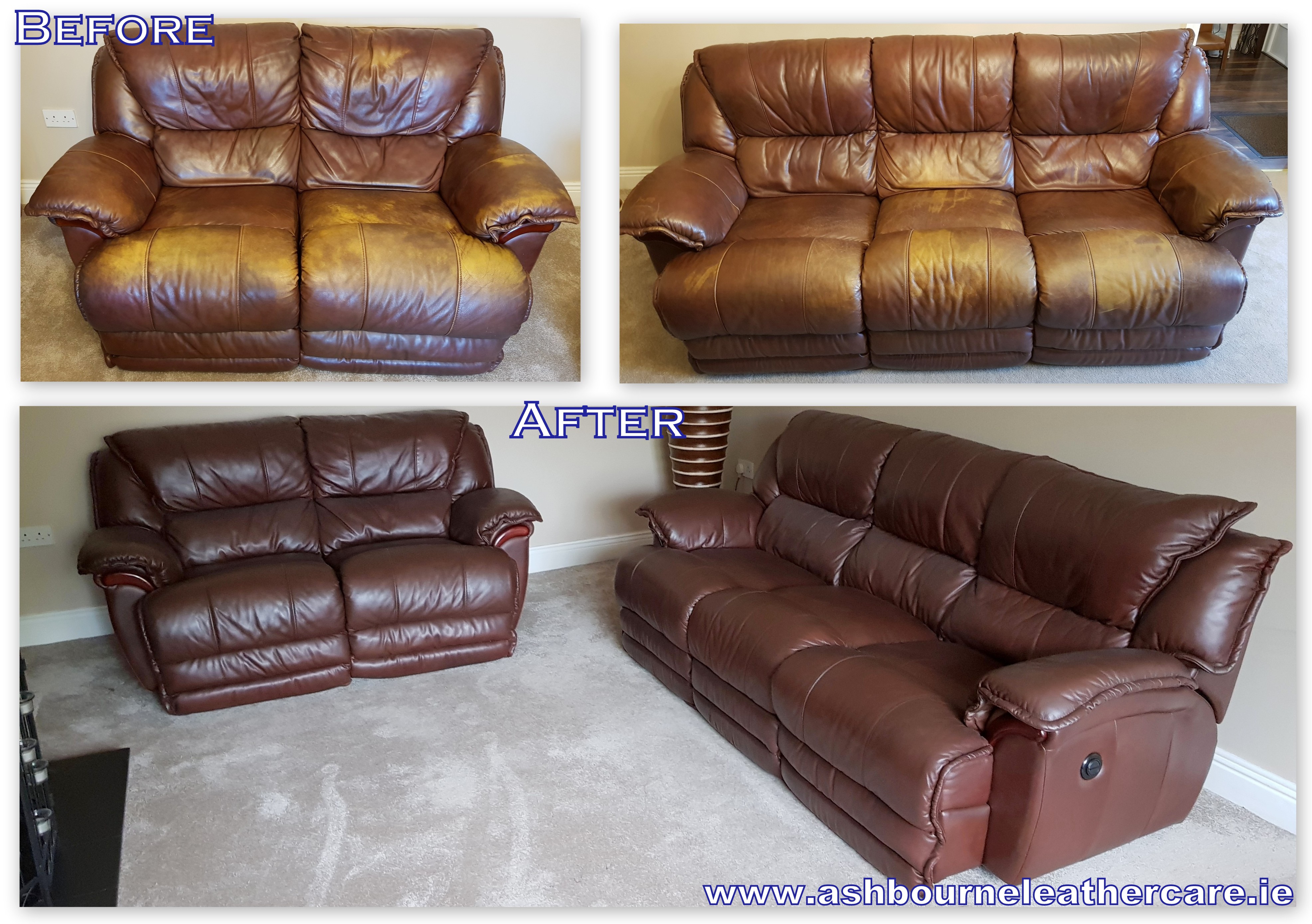 leather restoration and repair.