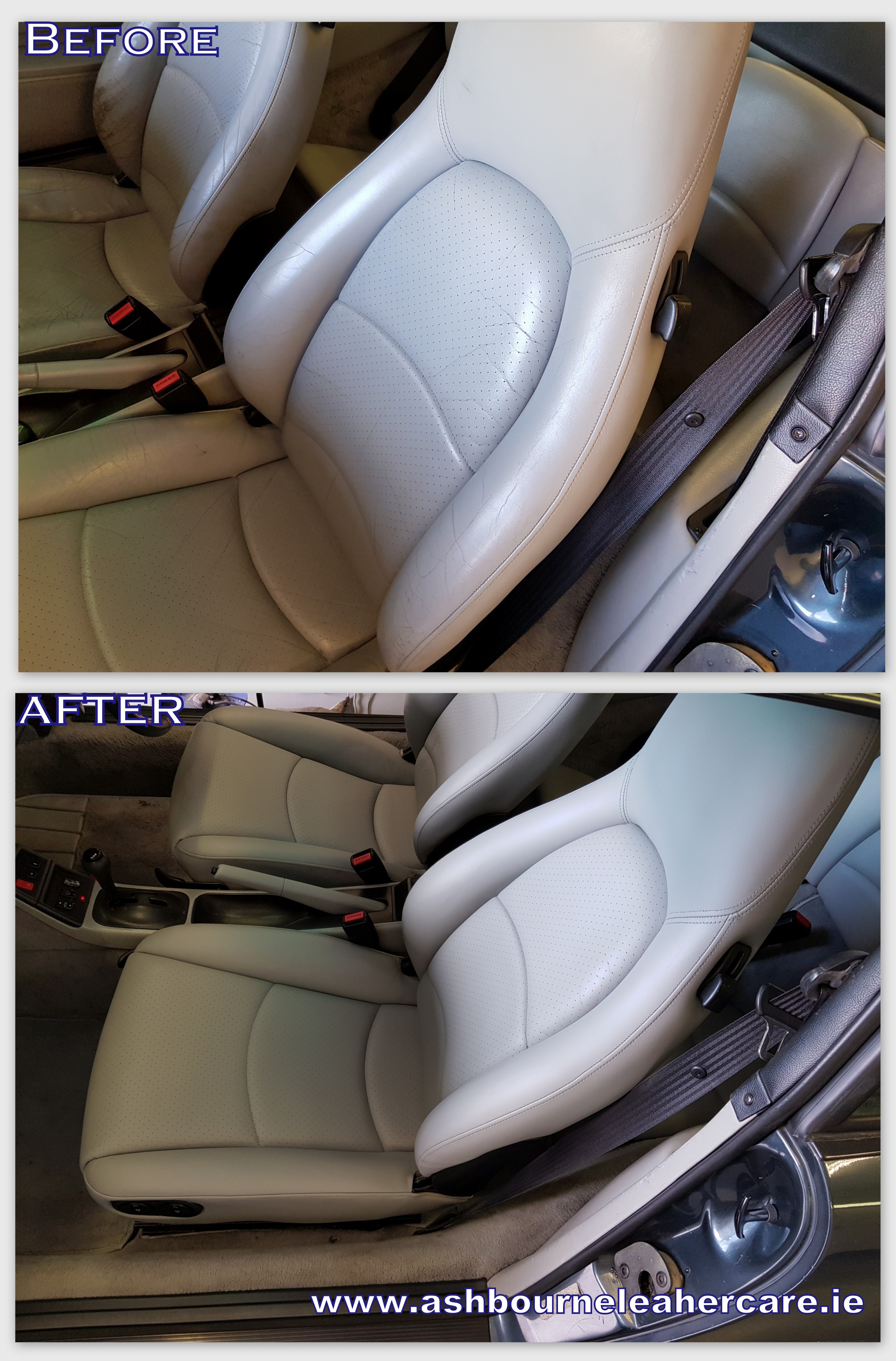 Porsche 911 seat restoration