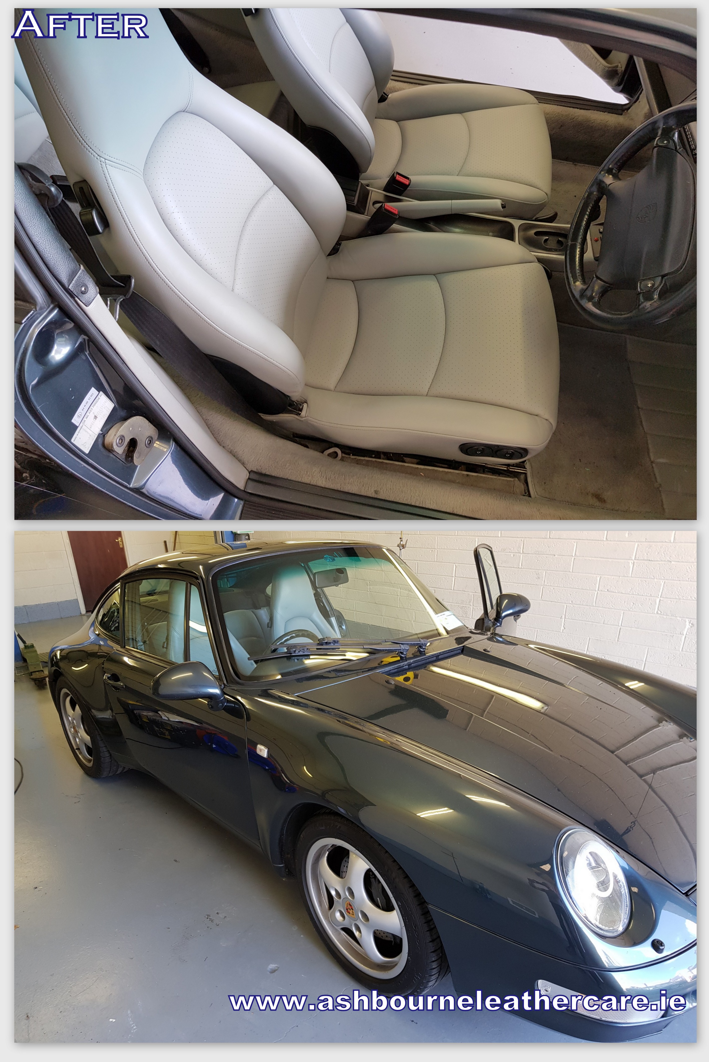 Porsche 911 seat restoration