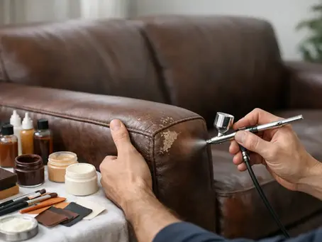 Leather Repair Process Explained for Sofas