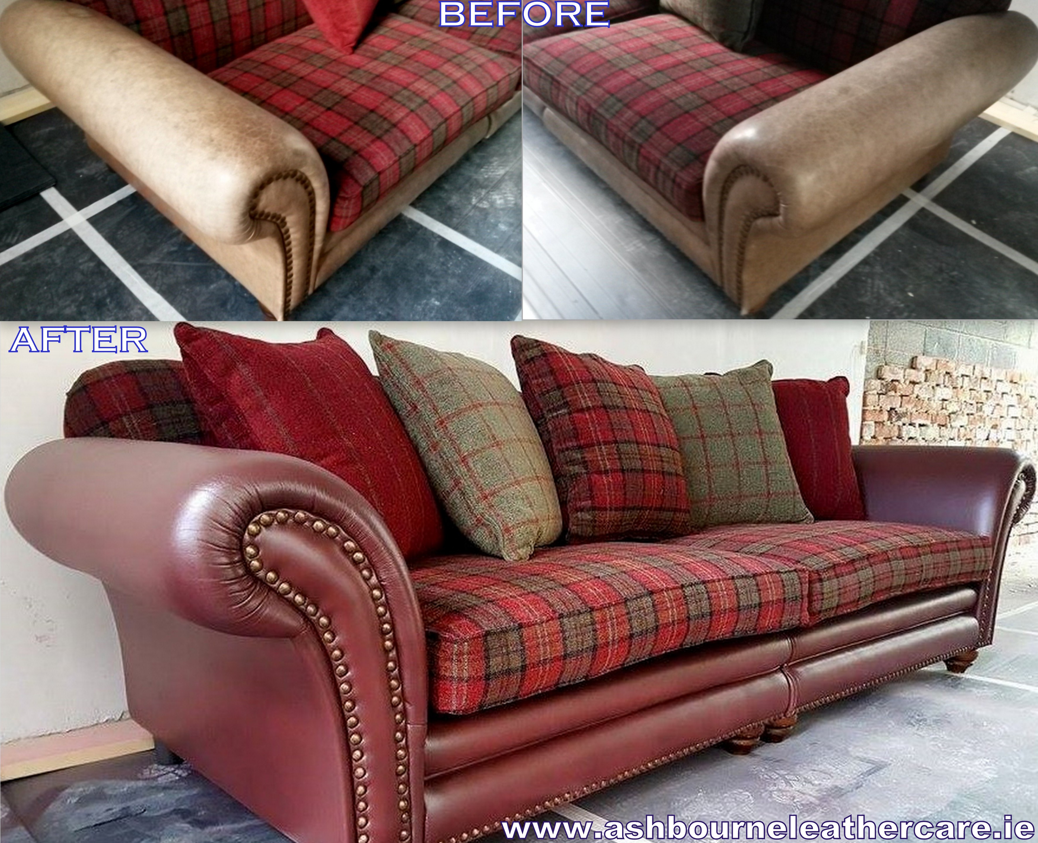 leather furniture restoration