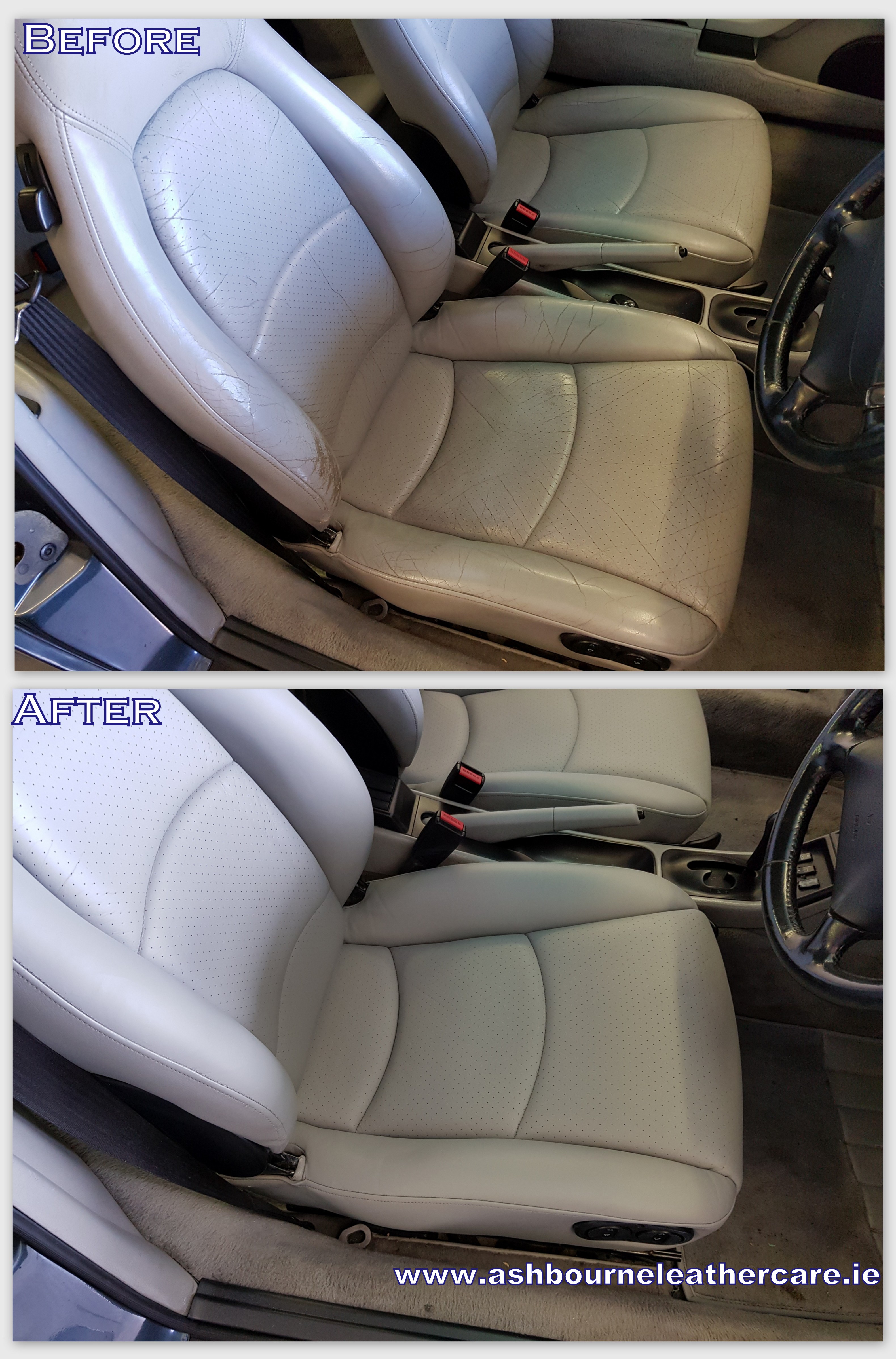 Porsche 911 seat restoration