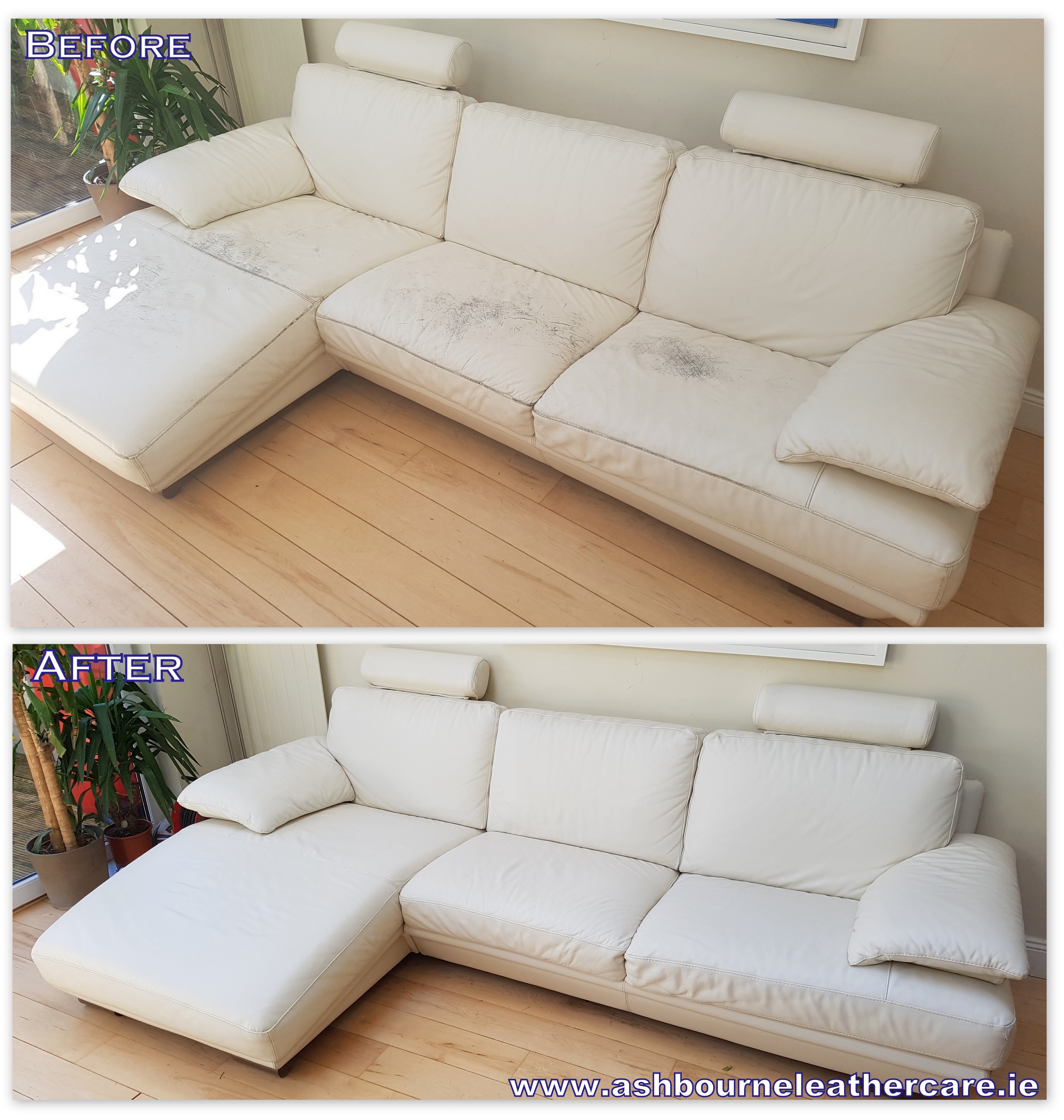Leather Repair & color restoration.
