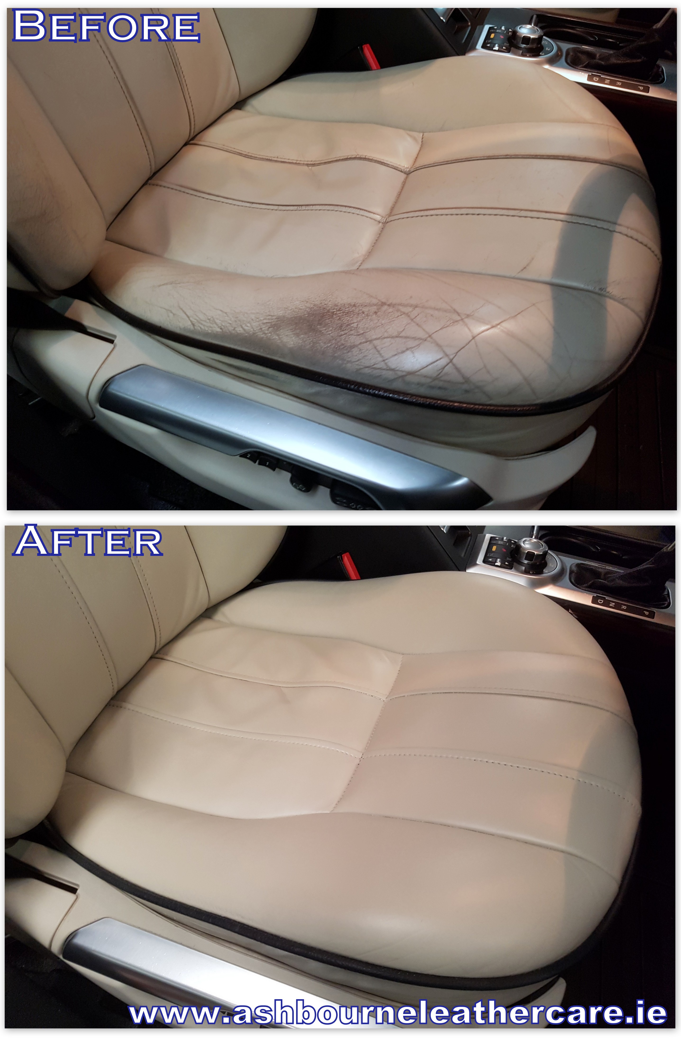 leather car seat restoration