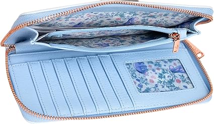 Blue Floral Loungefly Eeyore Wallet