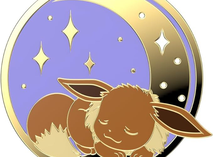Sleeping Eevee Enamel Popsocket Popgrip