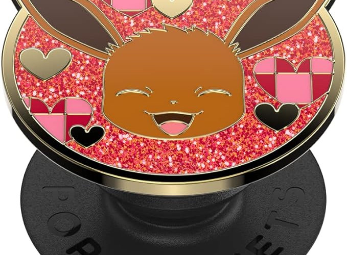 Eevee XOXO Enamel Popsocket Popgrip
