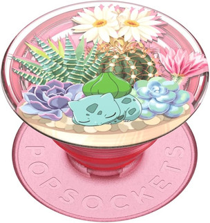Bulbasaur Sleeping Terranium Popsocket Popgrip