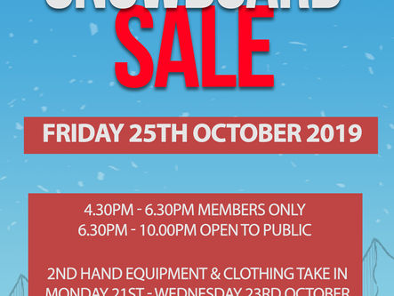 Annual Ski & Snowboard Sale