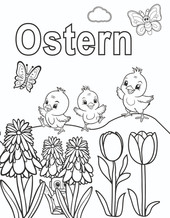 Oster Malbuch Illustration 1