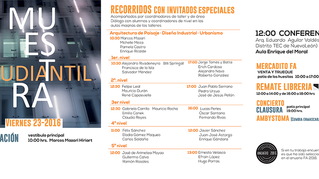 muestra estudiantil de la Facultad de Arquitectura – Universidad Nacional Autónoma de México.