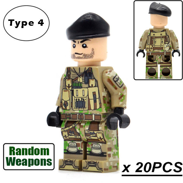 Thumbnail: SWAT Special Forces custom minifig