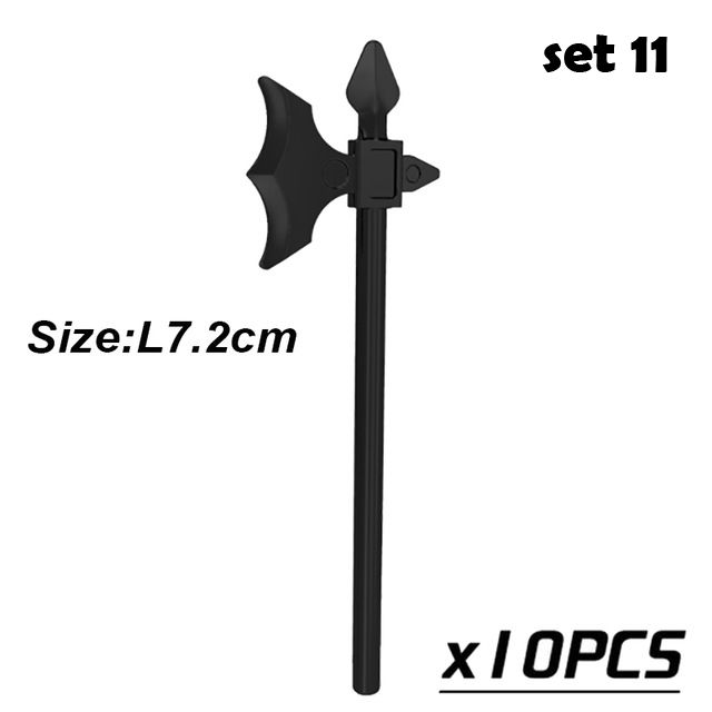 Thumbnail: Medieval spear Lego compatible