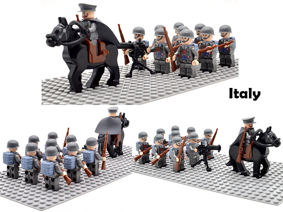 Thumbnail: Italian soldiers minifigures
