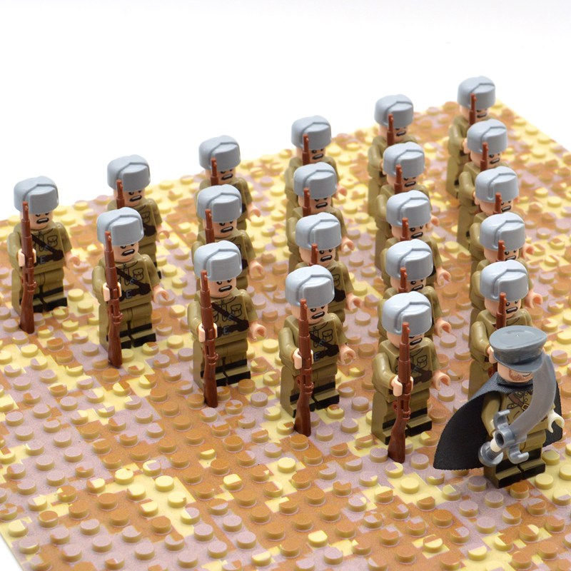 Thumbnail: Russian Army soldiers set of 21 minifigures plus gift
