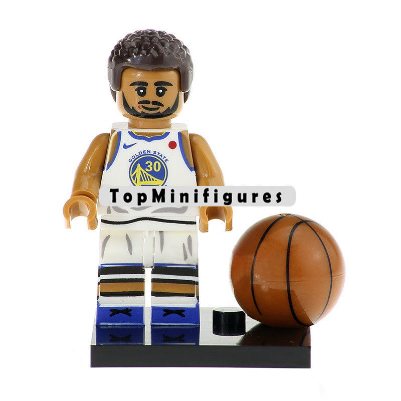 Thumbnail: Stephen Curry minifigure Lego compatible