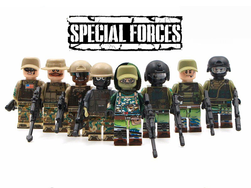 American Special Forces minifigures