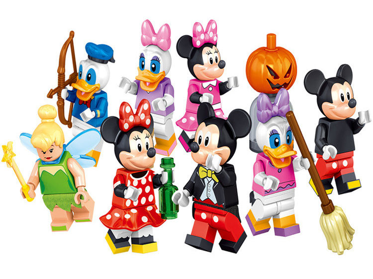 Disney minifigures Lego compatible