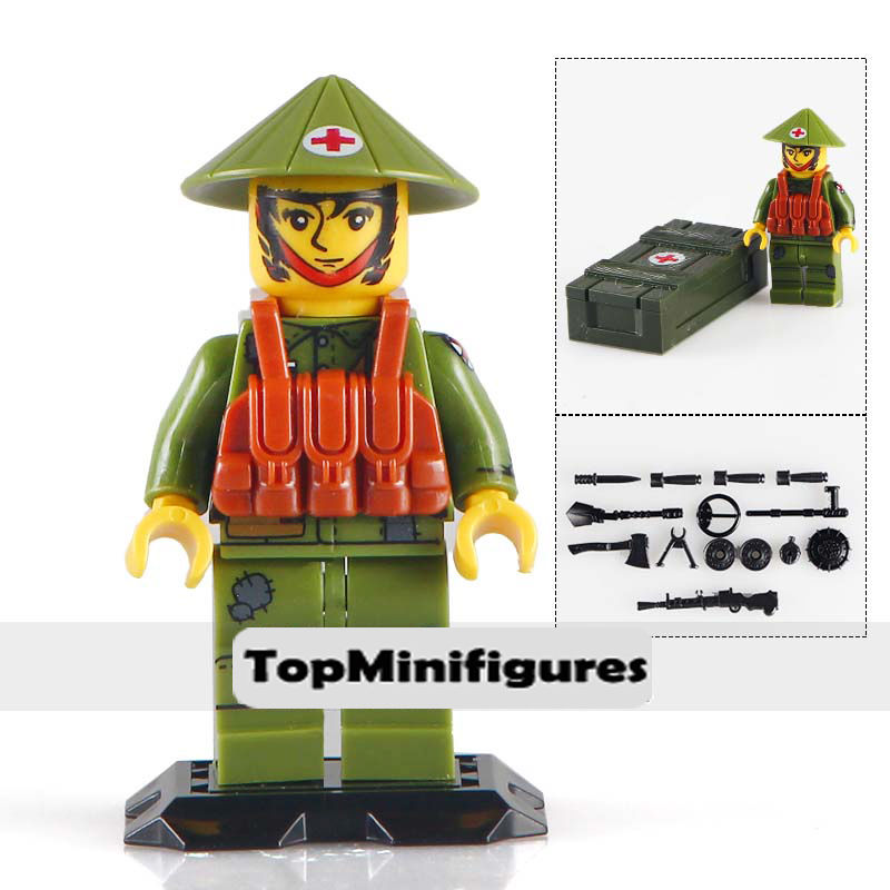 Thumbnail: Vietnamese Army soldier minifigure