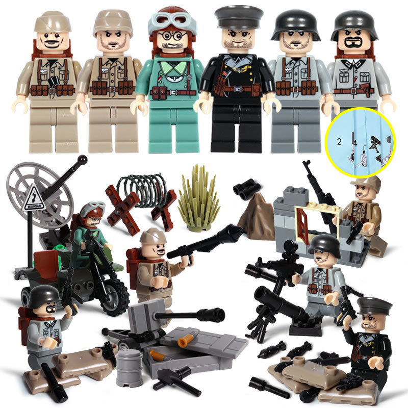 Thumbnail: Wehrmacht soldiers minifigures