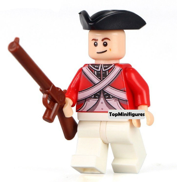 Thumbnail: Red Coat British minifigure