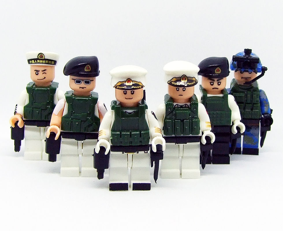 Thumbnail: Special Navy Force minifigures