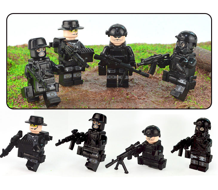 Thumbnail: SWAT Special forces minifigures