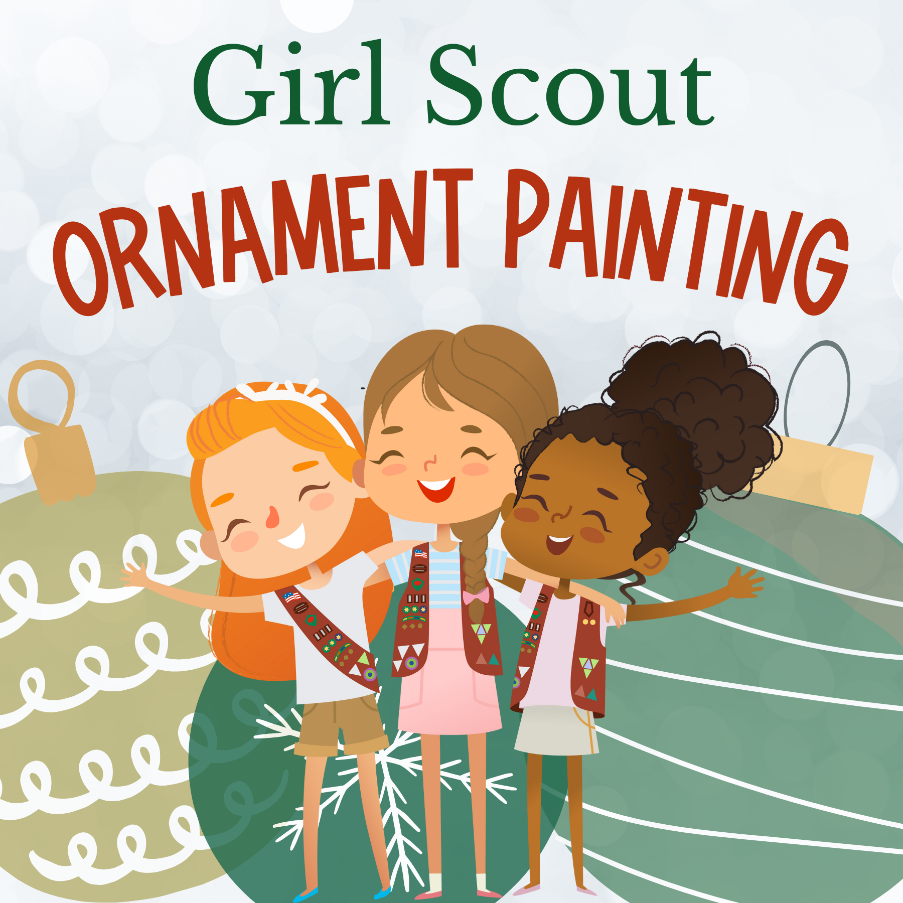 Girl Scout Holiday Ornament Painting Sessions!