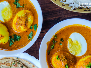 Spicy Egg Curry-Dhaba Style