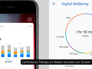 Controla tu Tiempo en Redes Sociales con Screen Time: Mantén un Balance Digital Saludable